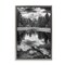 Stupell Industries Black & White Forest Reflection Framed Floater Canvas Wall Art Design by Rick Berk